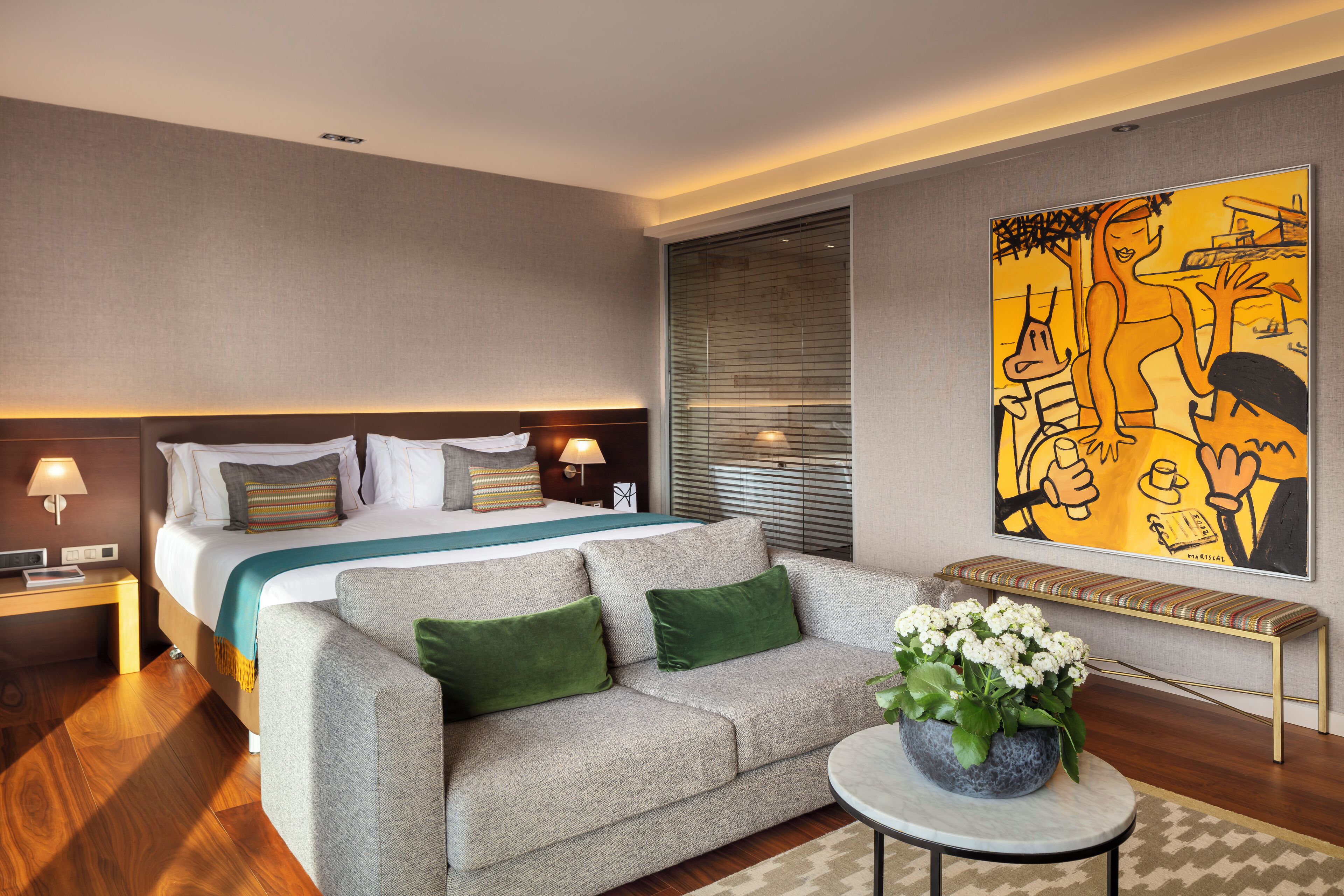 studio suite with terrace | 1 bedroom, premium bedding, minibar, in-room safe