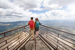 Blick von der Unterkunft