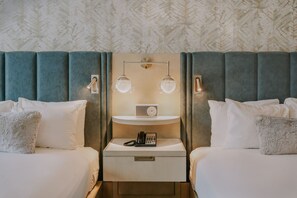 Room, 2 Queen Beds (Summit) | In-room safe, desk, laptop workspace, iron/ironing board