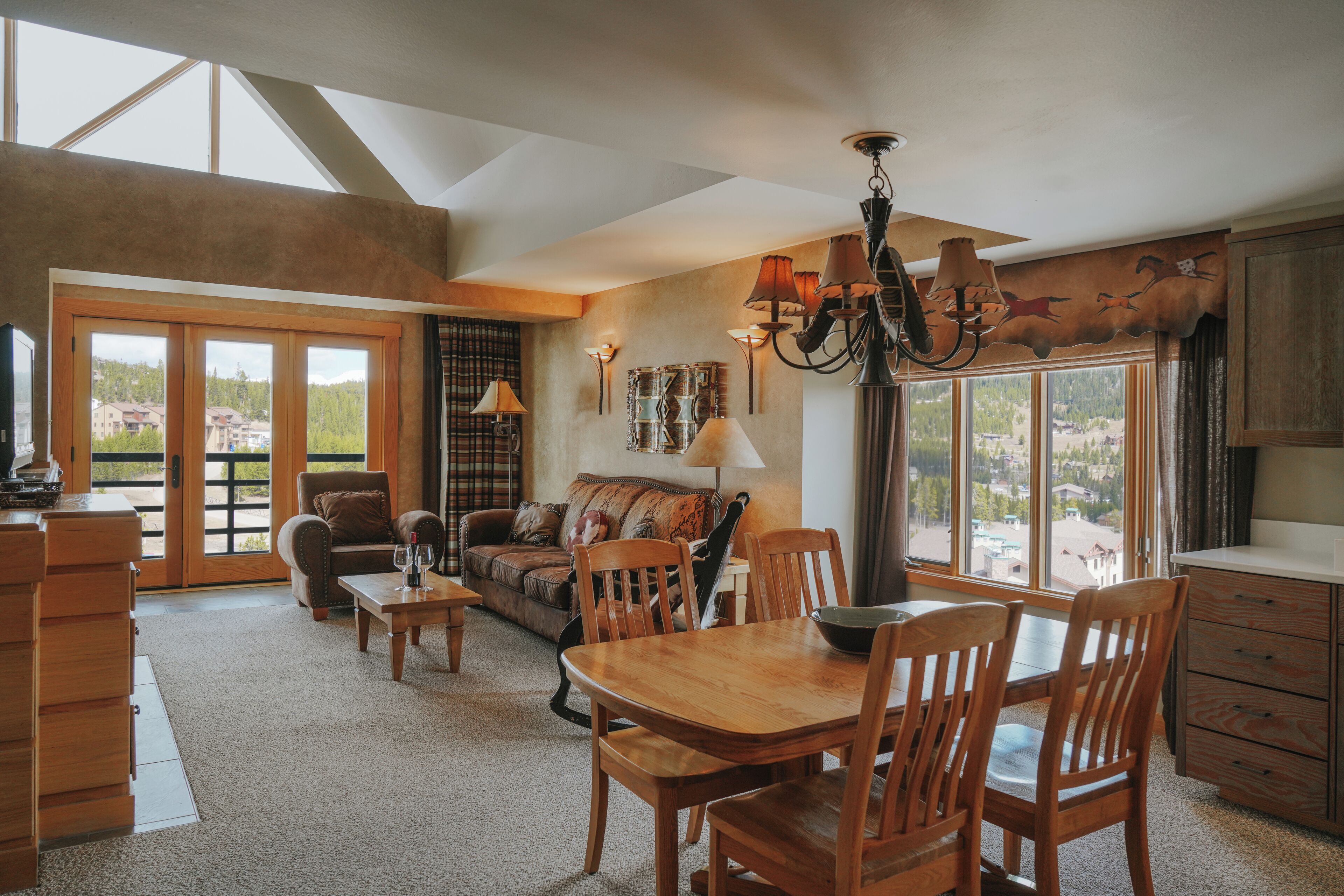 One Bedroom Plus Loft | Living area | Flat-screen TV