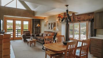 One Bedroom Plus Loft | Living area | Flat-screen TV
