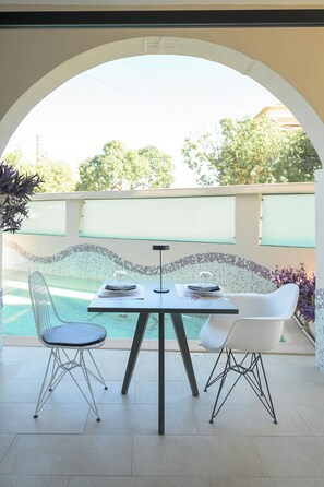 Dîner et brunch servis sur place