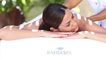 Experience a rejuvenating massage at BAHIA SPA, surrounded by serene natural surroundings.