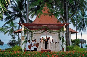 Espace mariage en plein air