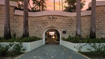 Udsigt fra overnatningsstedet