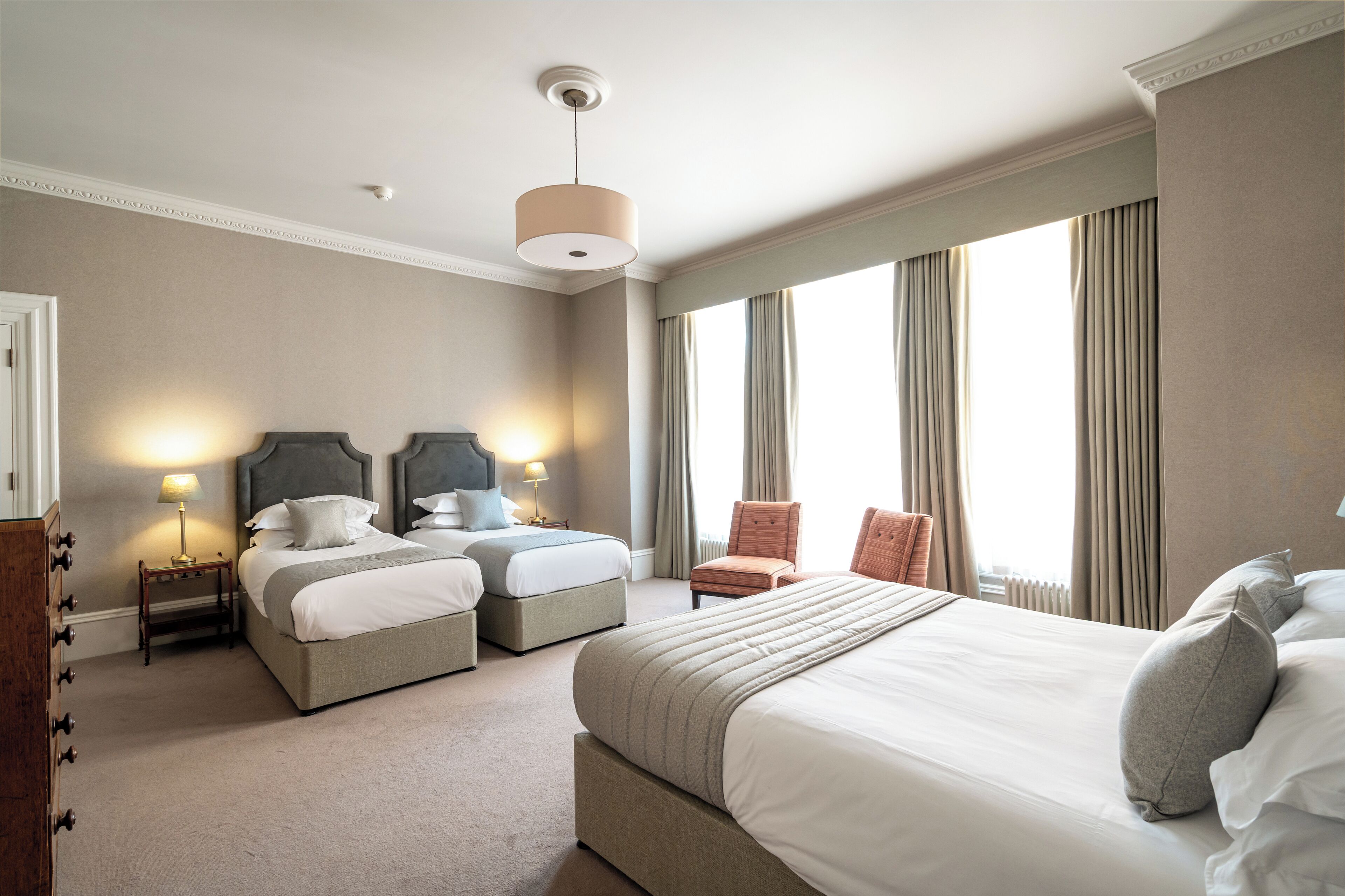 Apartment, 3 Bedrooms, 3 Bathrooms | Biancheria da letto di alta qualità, una cassaforte in camera