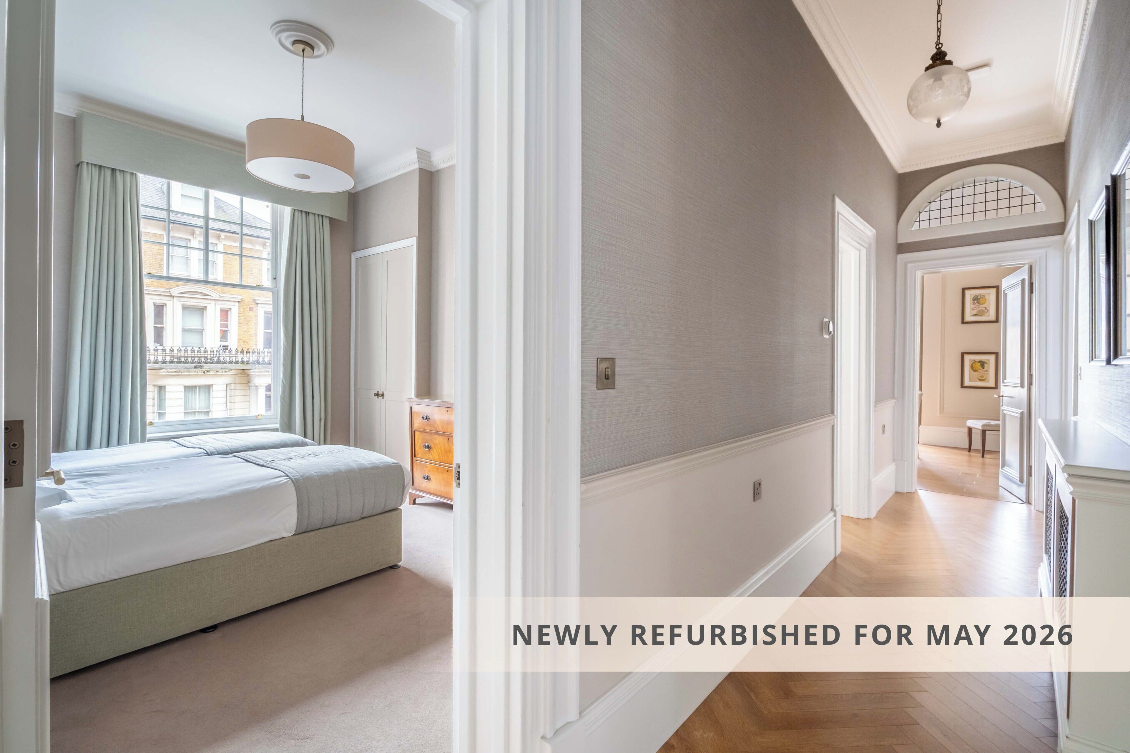 Signature Apartment, 3 Bedrooms, 2 Bathrooms | Premium bedding, in-room safe, laptop workspace, blackout drapes