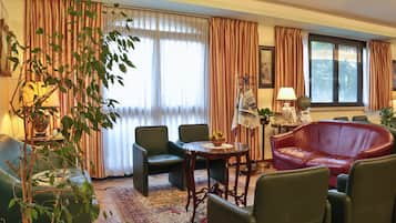 Zona de estar del vestíbulo