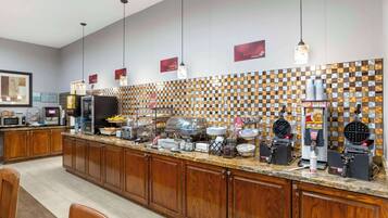 Free daily full breakfast