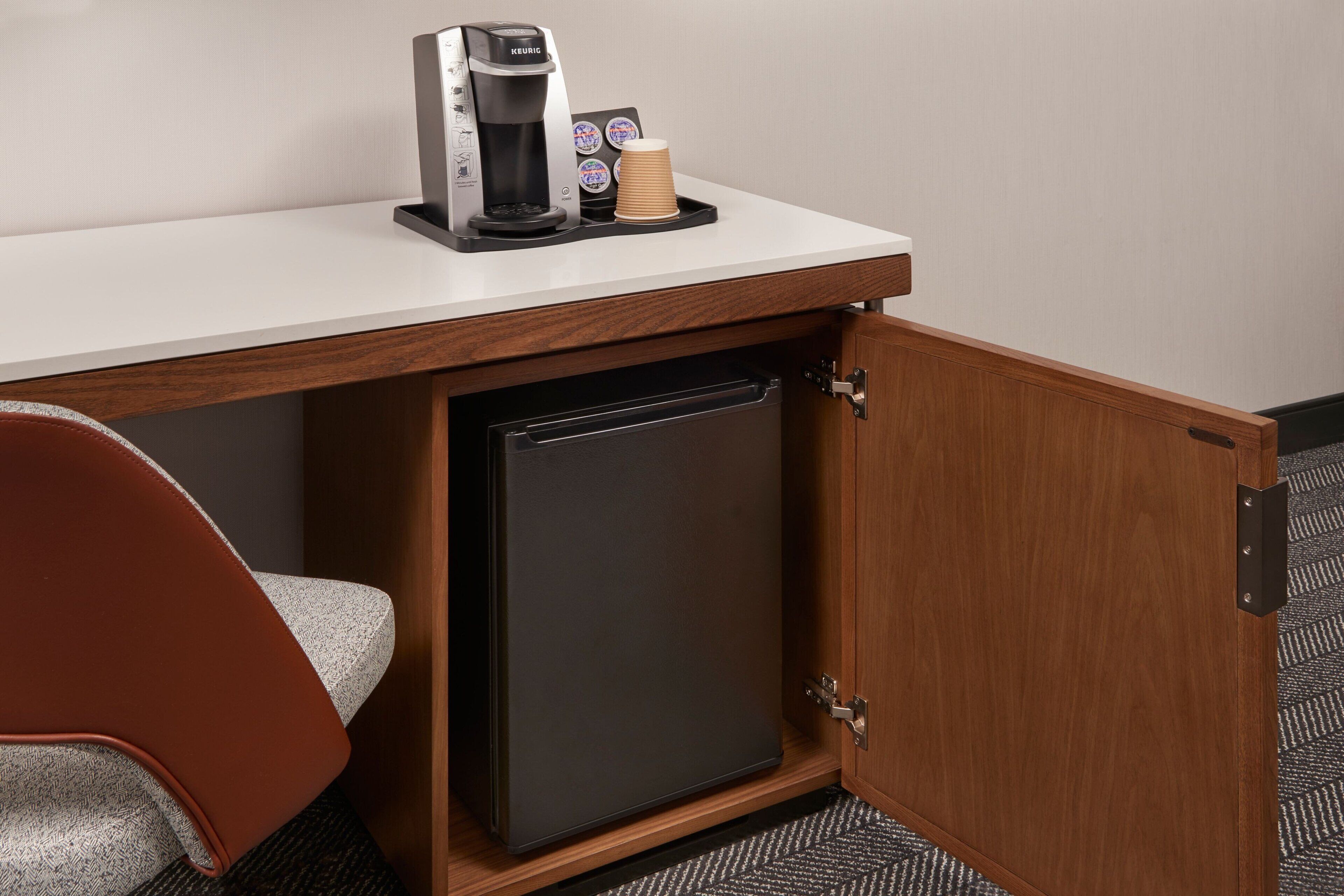 desk, blackout curtains, free cots/infant beds, free wifi