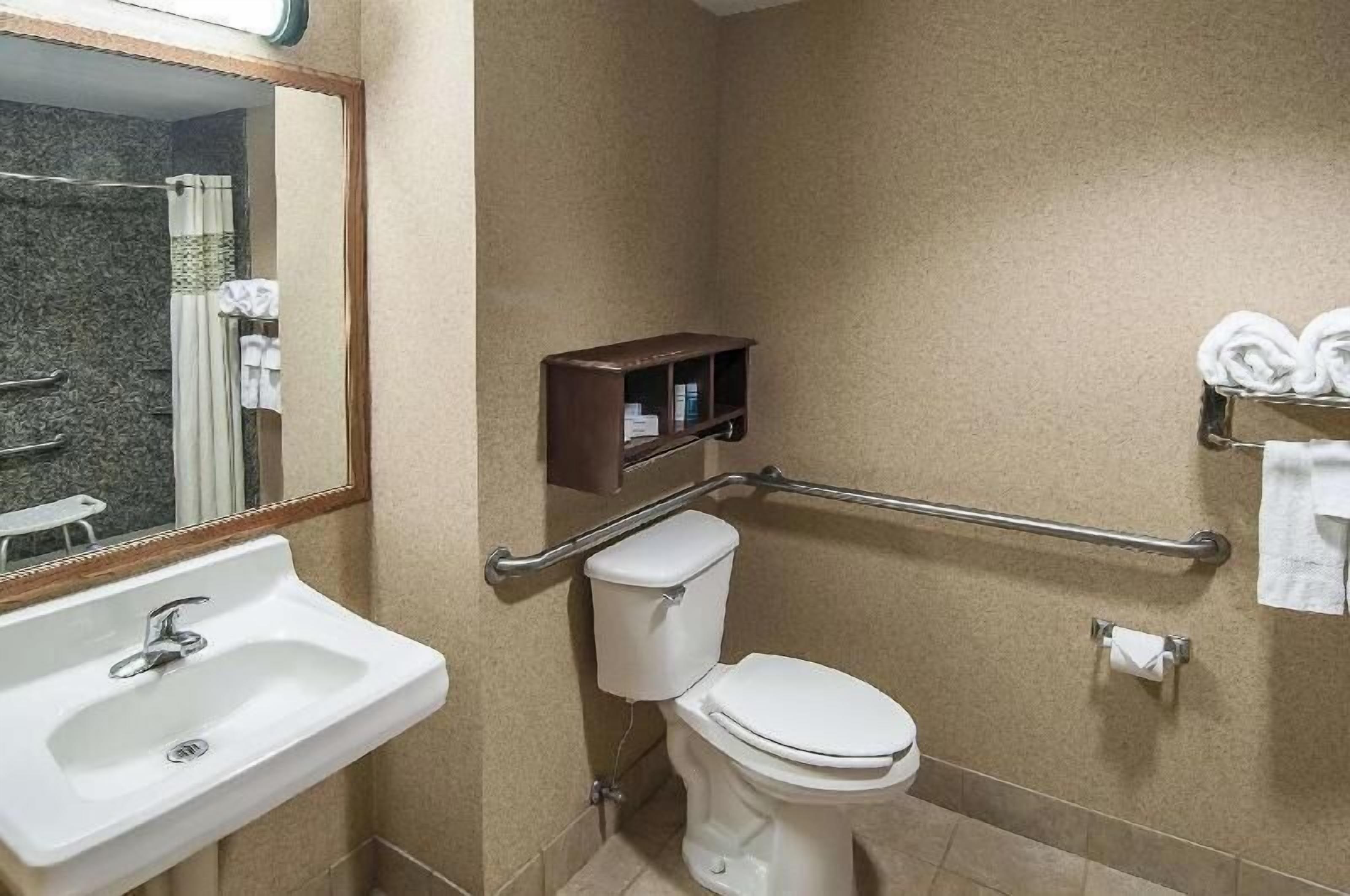 Free toiletries, hair dryer, towels, soap