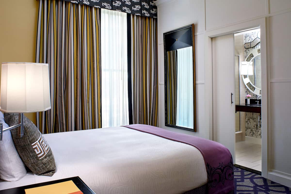 1 chambre, draps italiens Frette, literie de qualité supérieure