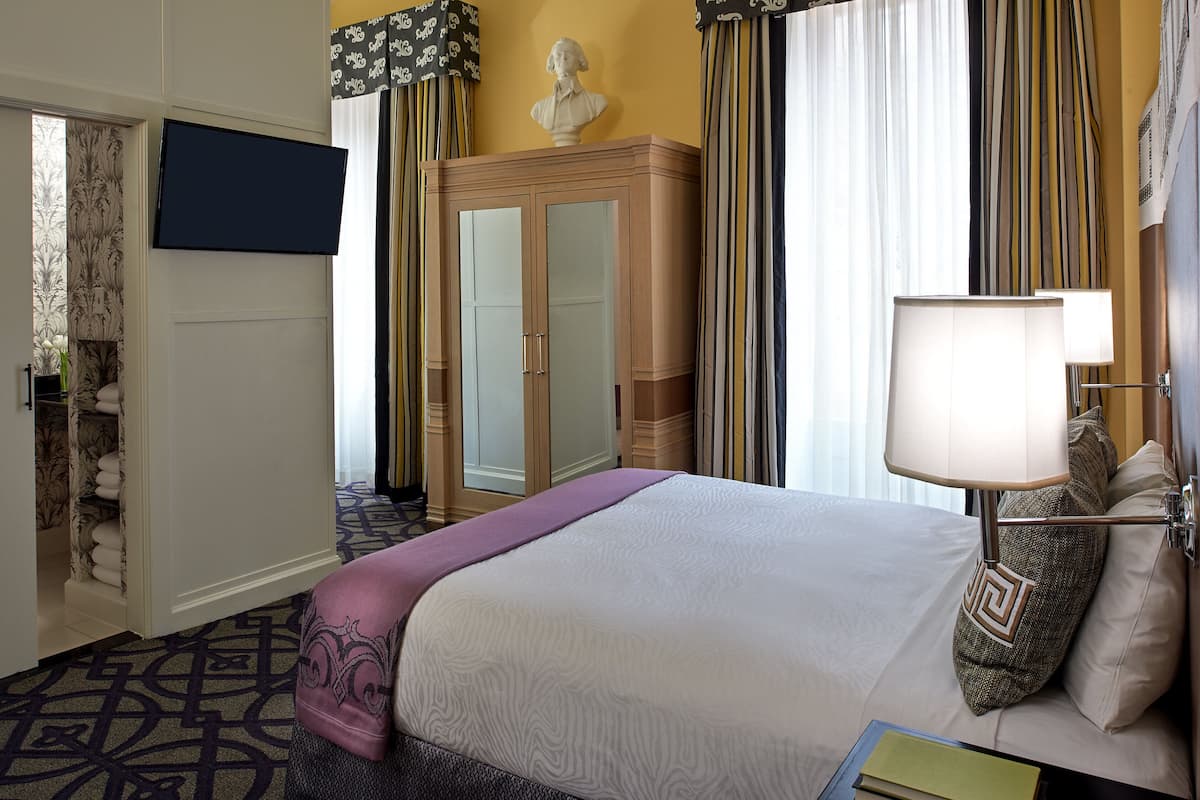 1 chambre, draps italiens Frette, literie de qualité supérieure
