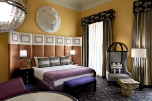 Studio Suite, 1 King Bed (Dining Area) | Frette Italian sheets, premium bedding, pillowtop beds, in-room safe - Kimpton Hotel Monaco Washington DC by IHG (Washington)