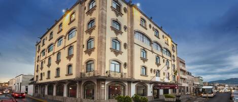 Majoituspaikan julkisivu