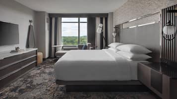Hypo-allergenic bedding, in-room safe, individually decorated
