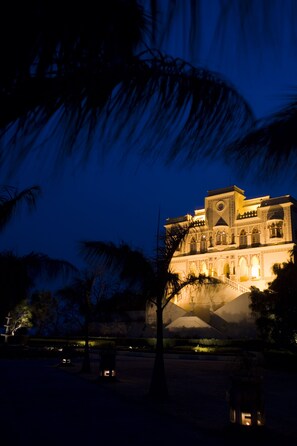 Front of property – evening/night