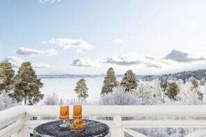 Vue depuis l’hébergement