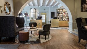 Sitteområde i lobbyen