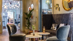 Sitteområde i lobbyen