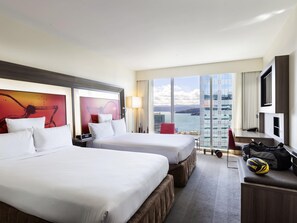 Superior Double Room, 2 Double Beds, City View | Premium bedding, in-room safe, desk, laptop workspace - Novotel Wellington (Wellington)