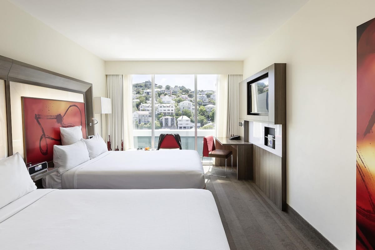 Superior Twin Room, 2 Double Beds | Premium bedding, in-room safe, desk, laptop workspace