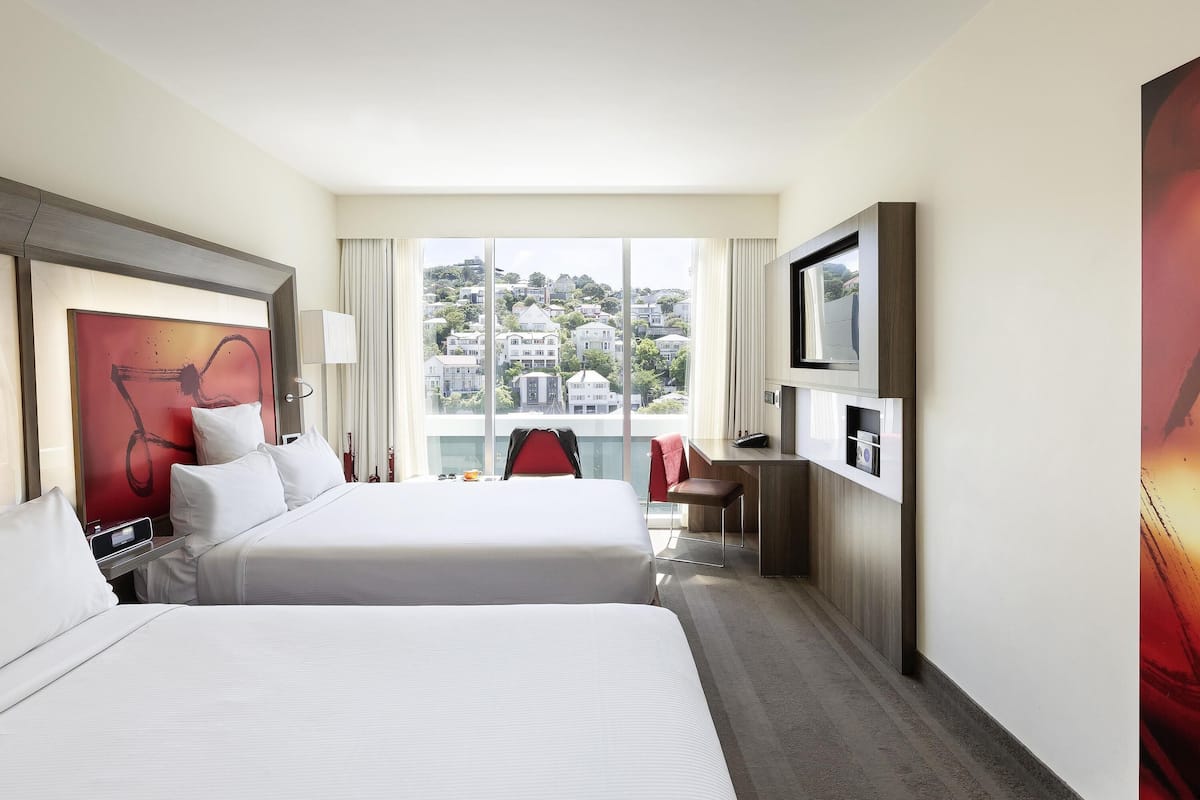 Superior Twin Room, 2 Double Beds | Premium bedding, in-room safe, desk, laptop workspace