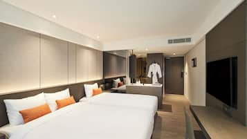 1 間睡房、羽絨被、獨特設計、獨特裝修