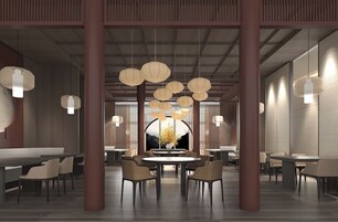 3 restaurantes; se sirve desayuno, almuerzo y cena; cocina coreana