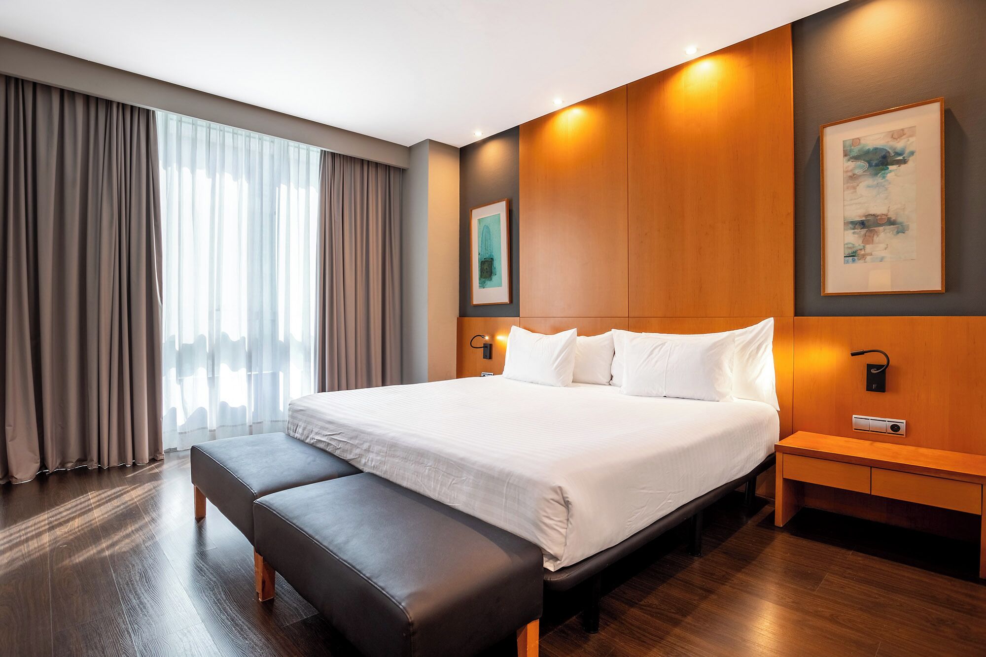 Minibar, in-room safe, desk, blackout drapes