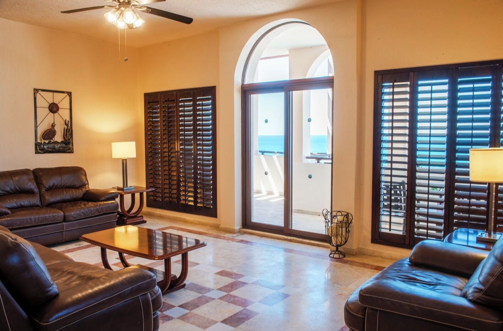 Premium Condo, 2 Bedrooms, Hot Tub, Sea View | Living area | TV, DVD player, iPod dock