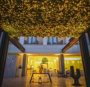 Front of property - evening/night