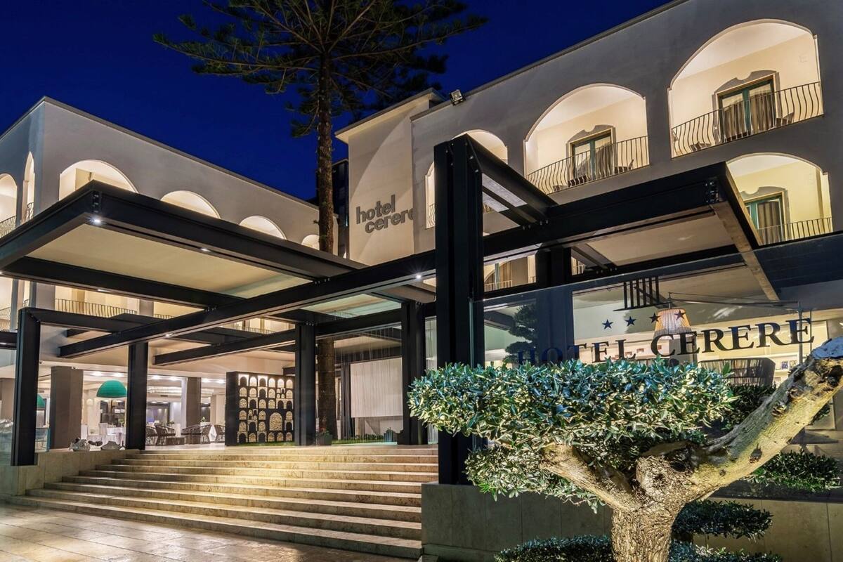 front of property – evening/night