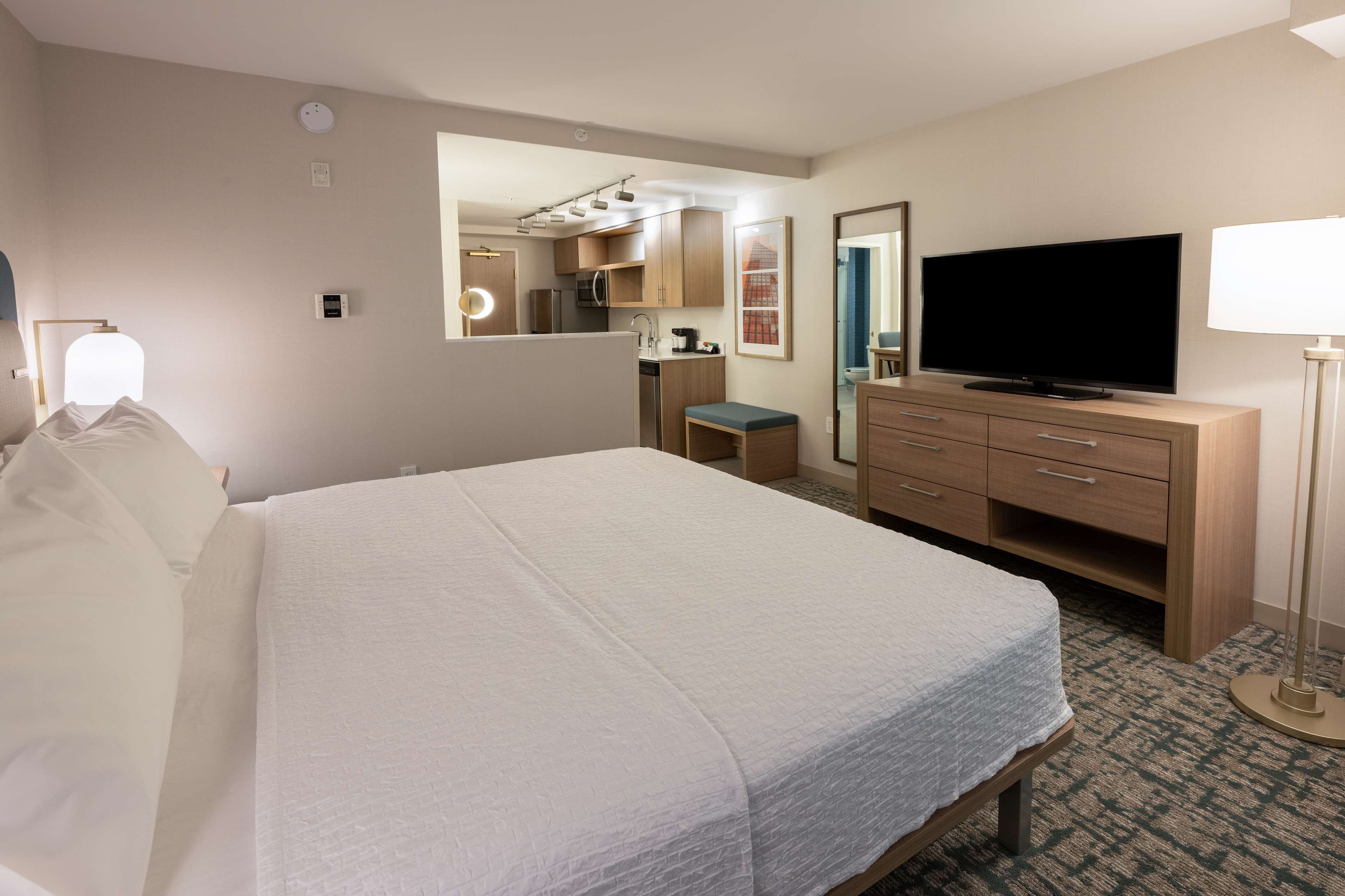 suite, 1 king bed (efficiency) | in-room safe, desk, blackout curtains, iron/ironing board