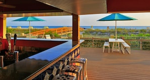 Beach views, open daily