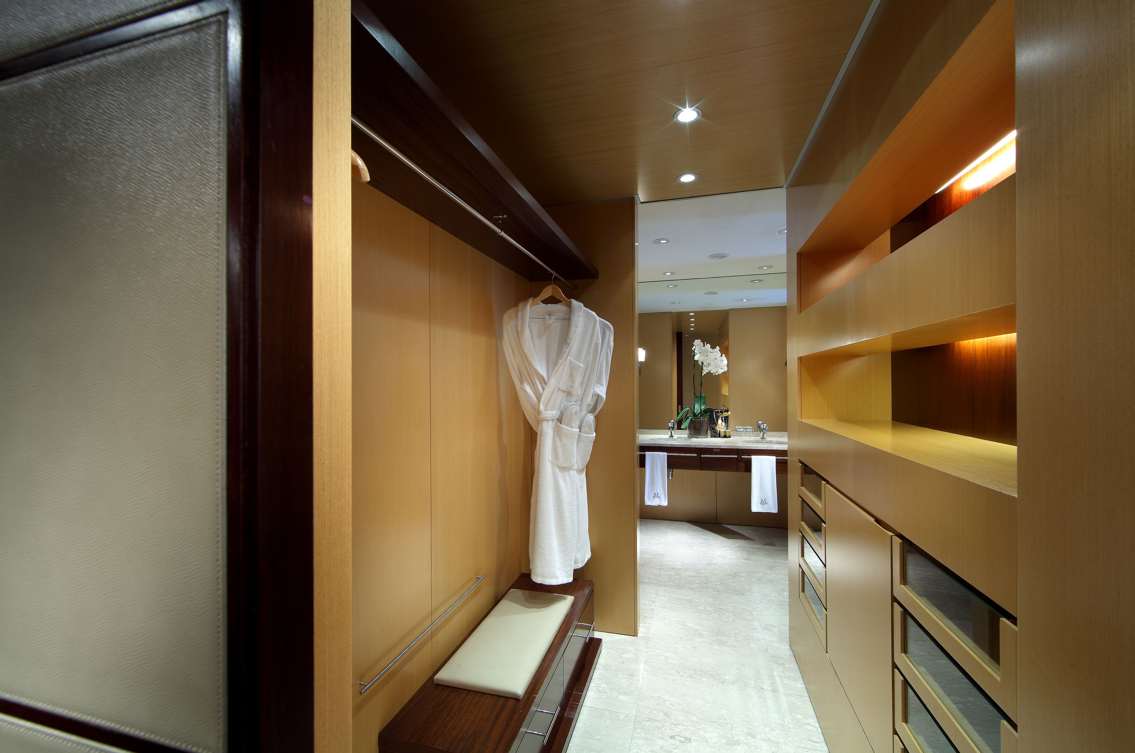 junior suite | bathroom | shower, rainfall showerhead, eco-friendly toiletries, hair dryer