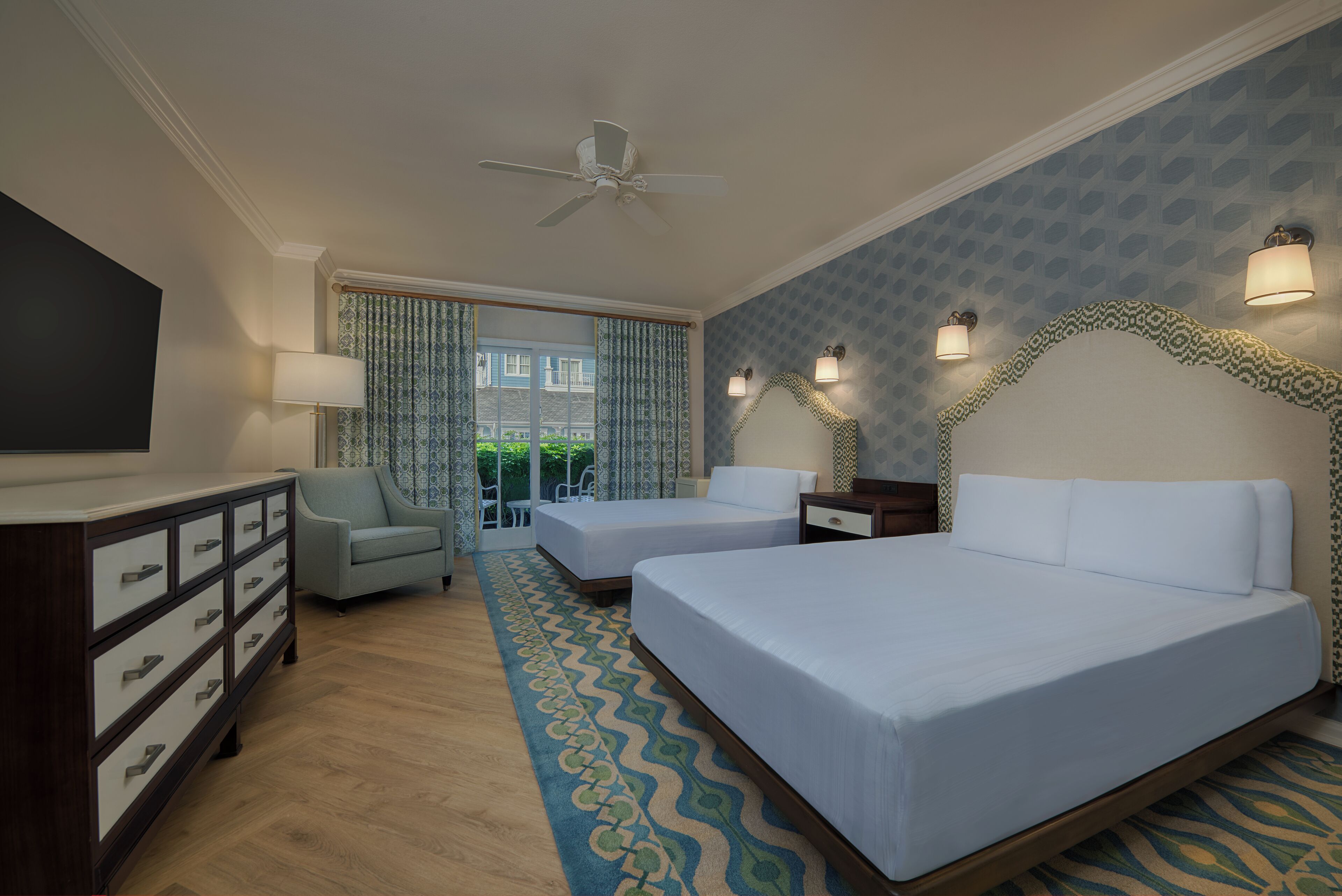 In-room safe, desk, laptop workspace, blackout drapes