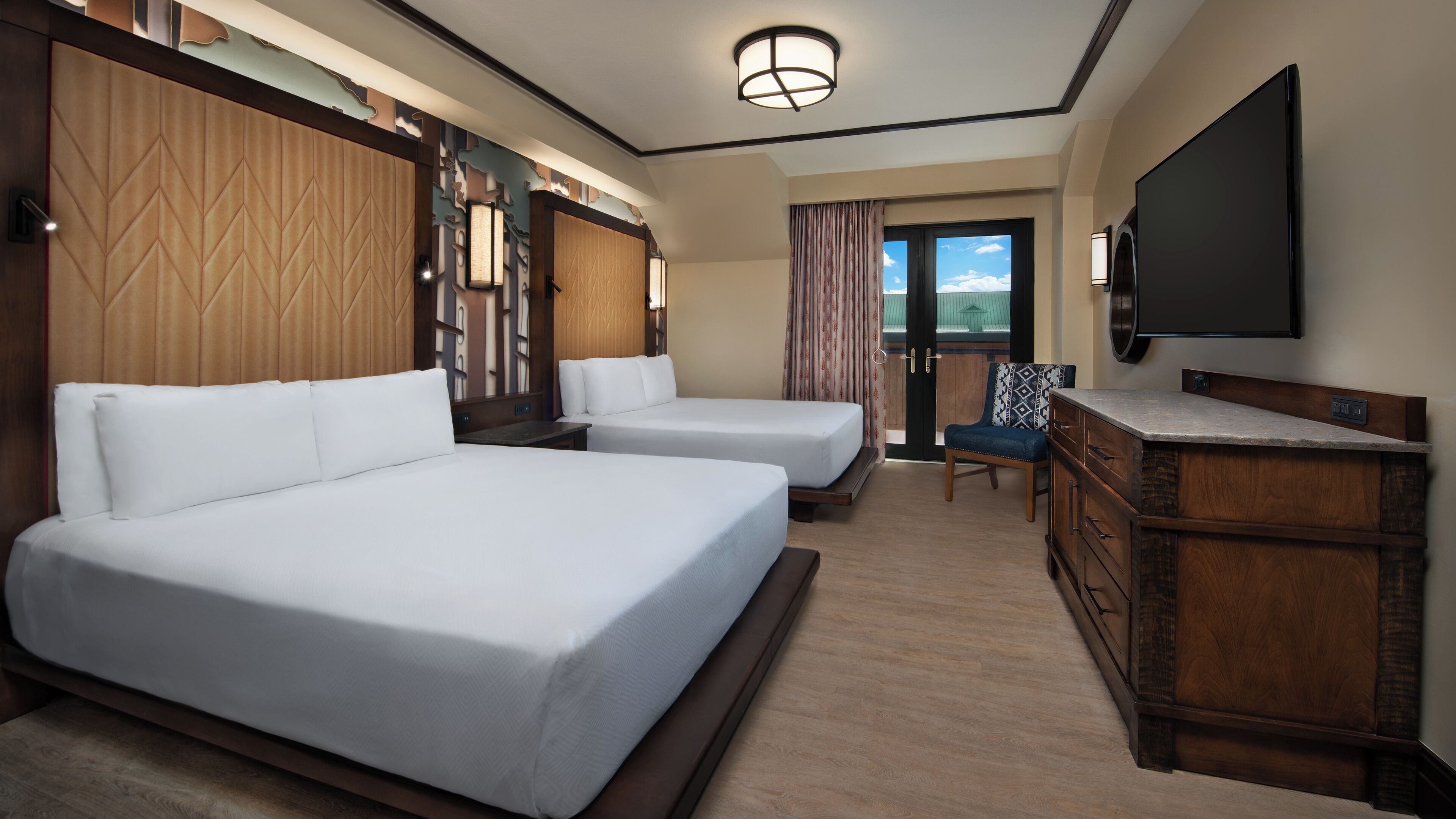 In-room safe, blackout curtains, iron/ironing board