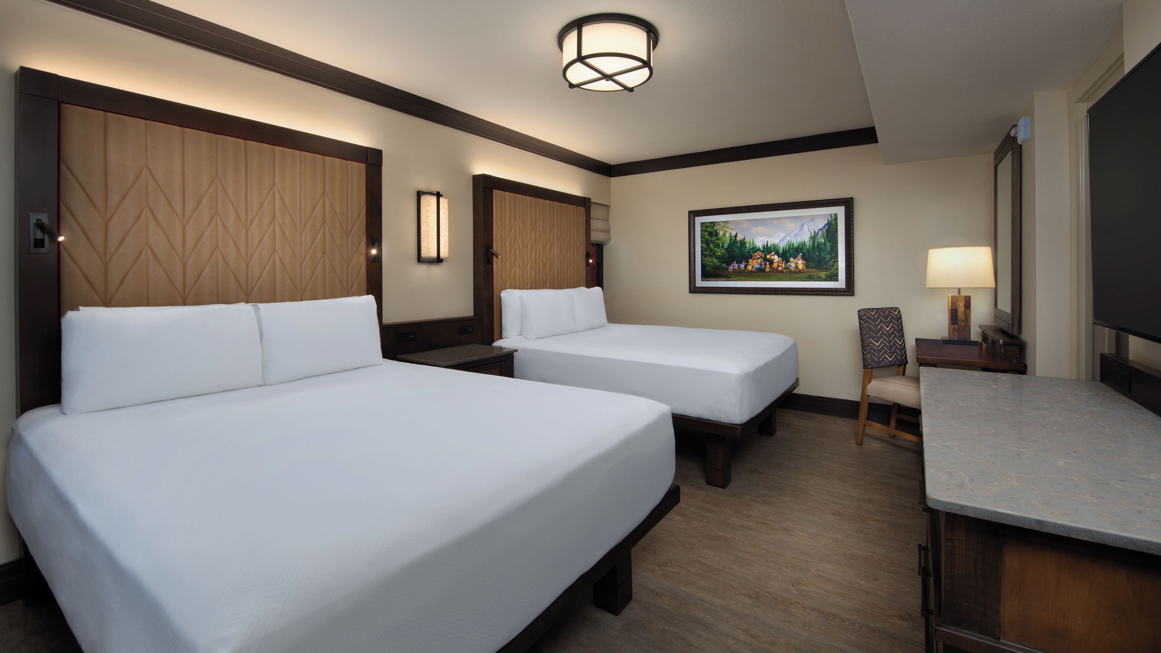 In-room safe, blackout curtains, iron/ironing board