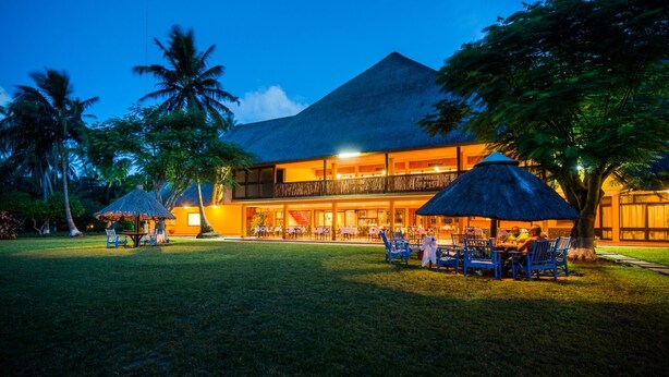Front of property - evening/night - Pestana Inhaca Lodge (Inhaca Island)