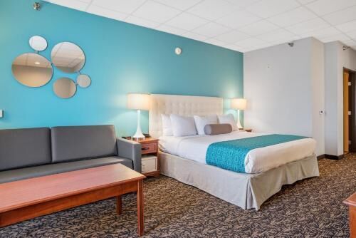 In-room safe, desk, iron/ironing board, travel cot