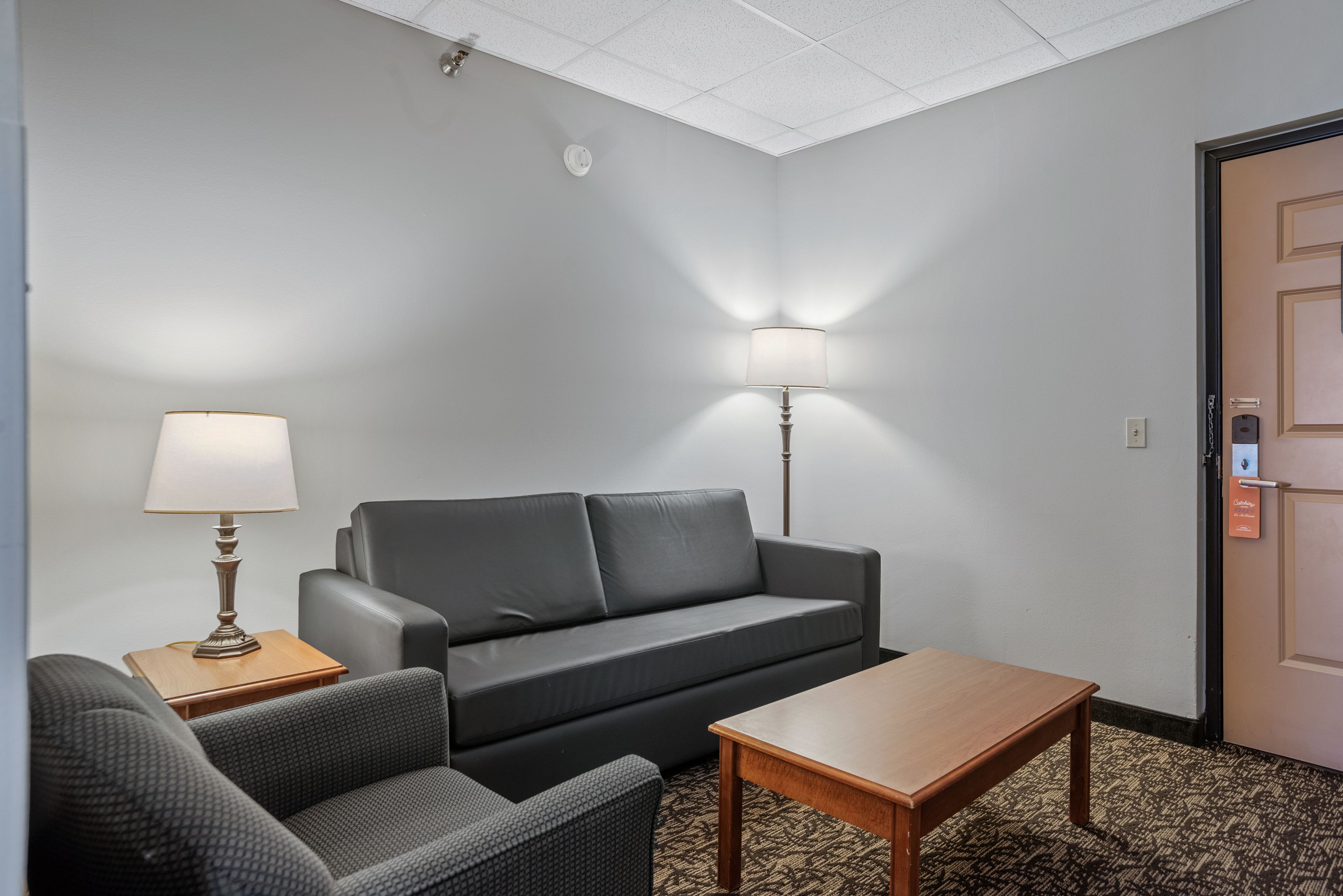 suite, 1 bedroom, non smoking (1 king bed) | living area | tv