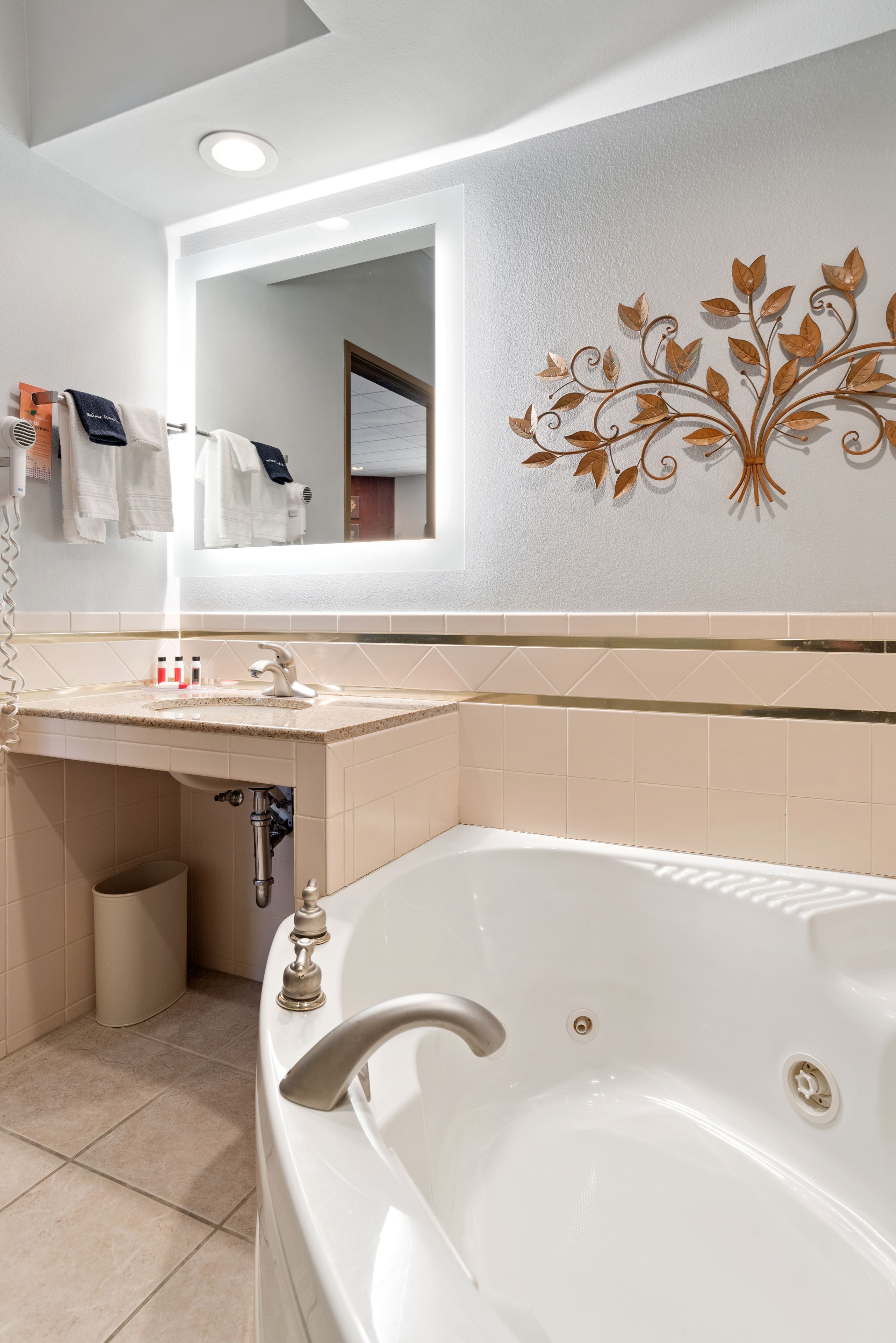 studio suite, 1 king bed, non smoking | deep-soaking bathtub