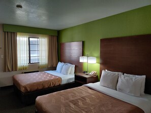 Standard Room, 2 Queen Beds, Non Smoking | Desk, blackout drapes, iron/ironing board, free WiFi - Econo lodge Flagstaff East I-40 (Flagstaff)