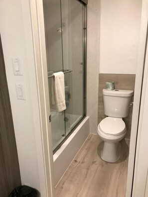 Hair dryer, towels