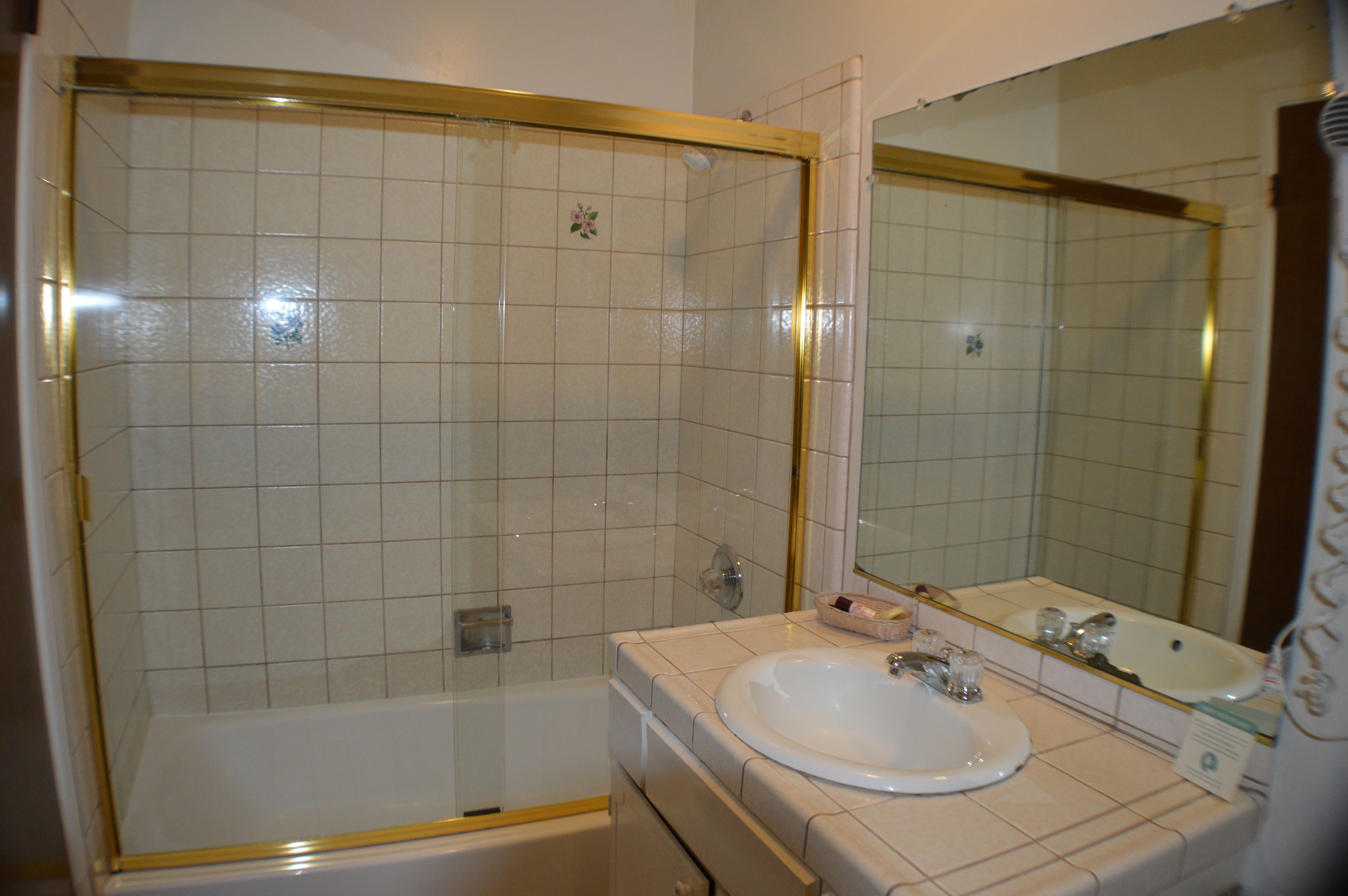 superior room | bathroom | hair dryer, towels