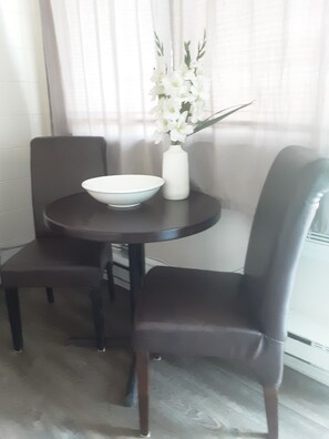 Laptop workspace, soundproofing, rollaway beds, free WiFi