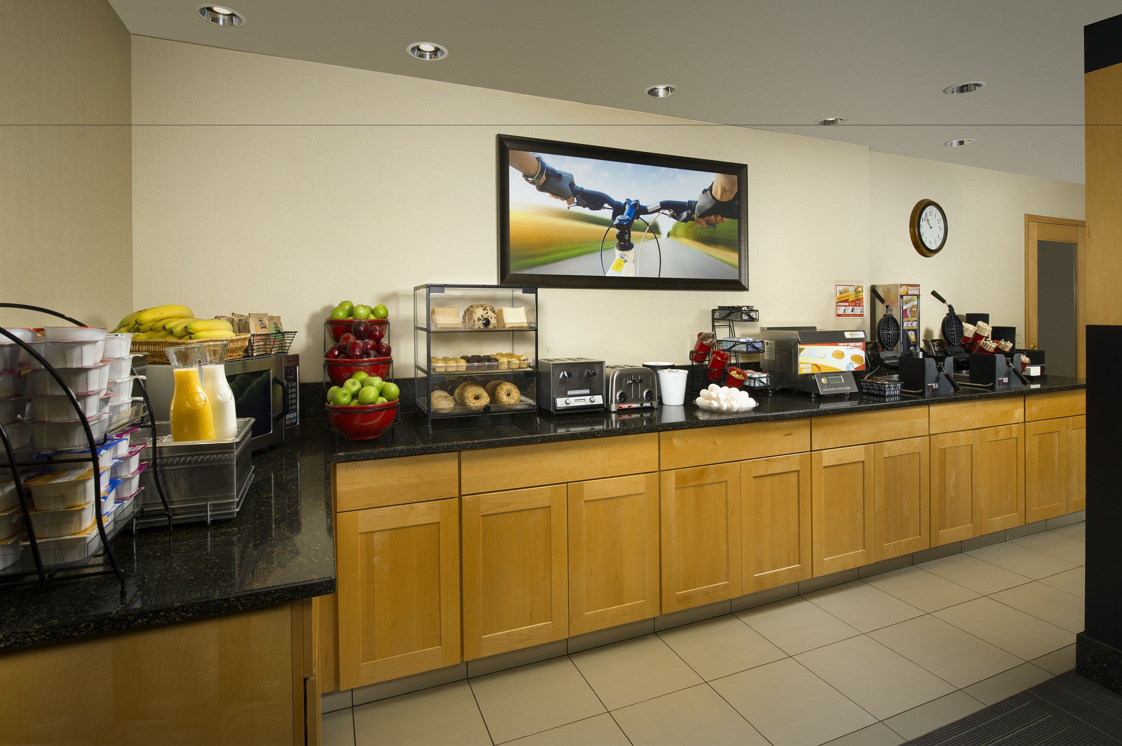 free daily on-the-go breakfast