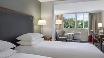 Habitación Deluxe con 2 camas individuales, 2 camas individuales | 1 habitación, ropa de cama de alta calidad y camas con pillow-top