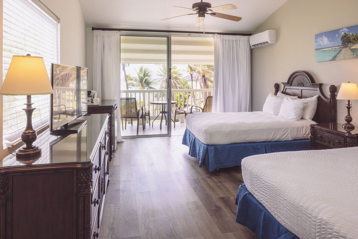 Premium Room, 2 Double Beds | Egyptian cotton sheets, premium bedding, in-room safe, desk